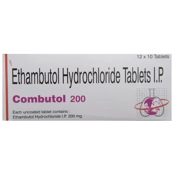 combutol 200mg tablet 10's